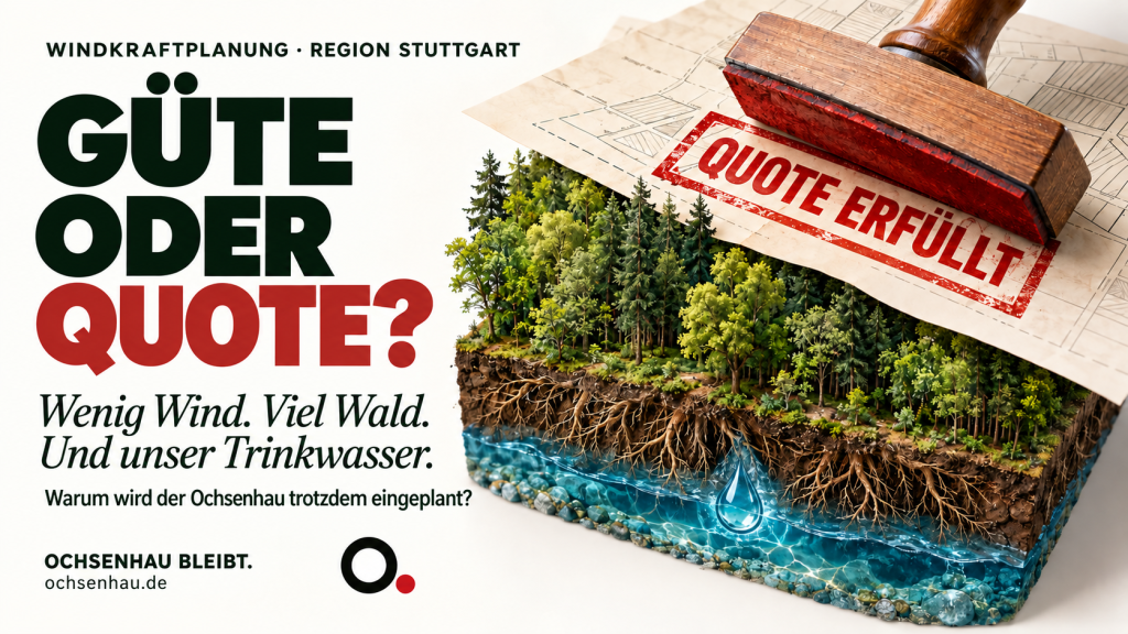 Schwachwindgebiet oder Schwachsinnsgebiet? Fragen zur Windkraftplanung in der Region Stuttgart